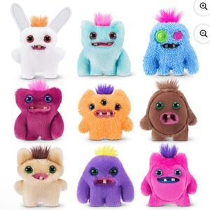 Fuggler Baby Fuggs 3.5 inch Soft Plush, Monster Stuffed Animal Choose 1!